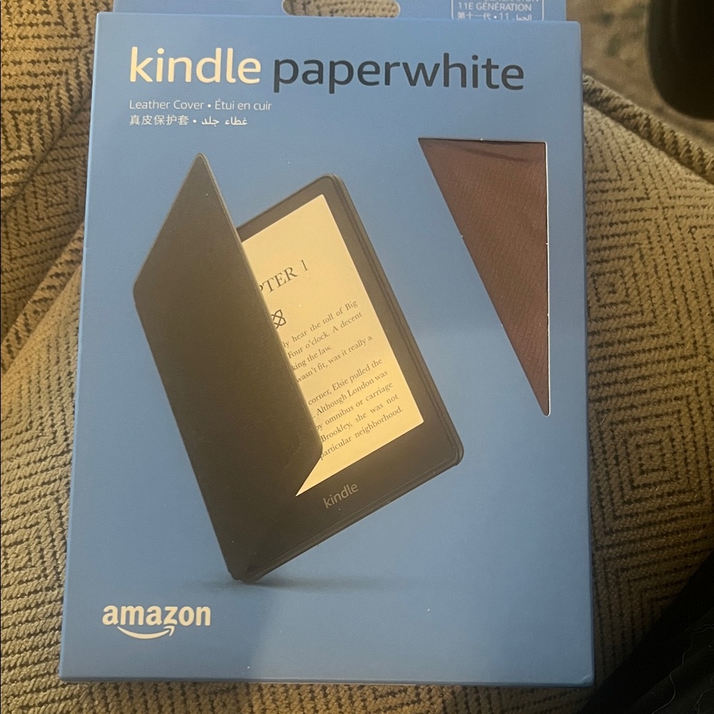 Amazon Kindle Paperwhite Leather Cover - Merlot